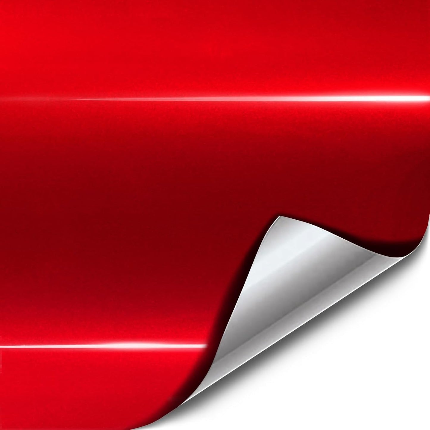 VViViD+ Gloss Liquid Metal Red Vinyl Car Wrap Film for DIY'ers