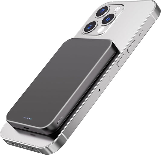 10000mAh Power Bank with Titanium Design and Fast Charging