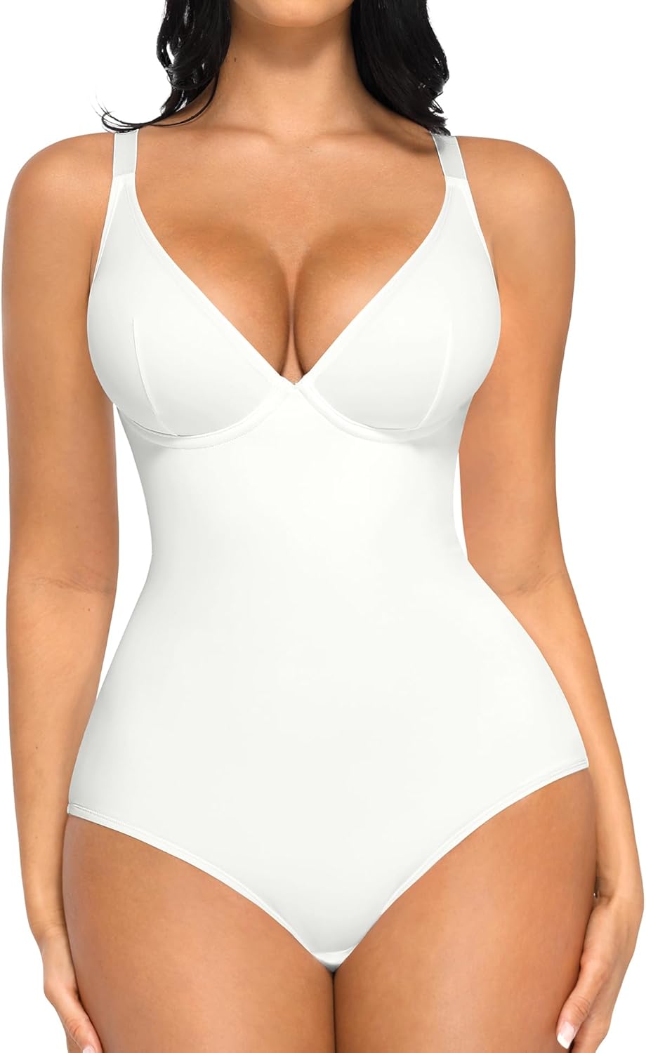 FeelinGirl Shapewear Bodysuits for Women with Tummy Control