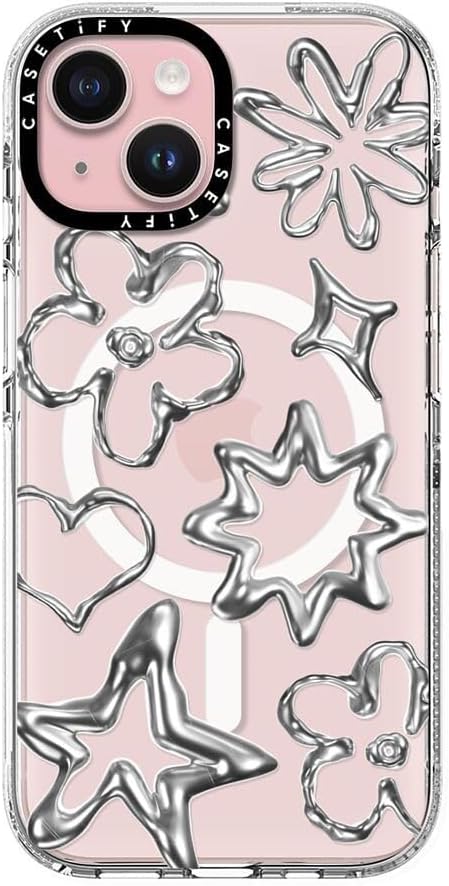 CASETiFY Clear iPhone 15 Case with 6.6ft Drop Protection