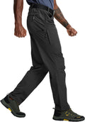 Mens Hiking Pants Lightweight Cargo Tactical Nylon (Style 983S)