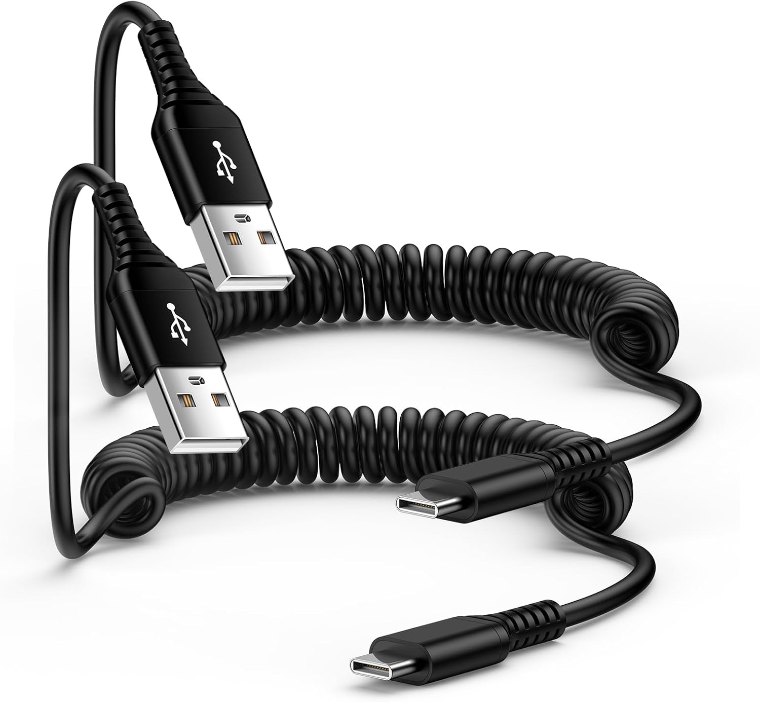 Fast Charge on-the-Go with ANDHOT Coiled USB C Cable