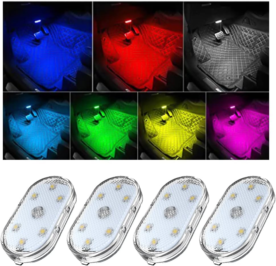 Super Bright Wireless Car LED Lights - Colorful Set