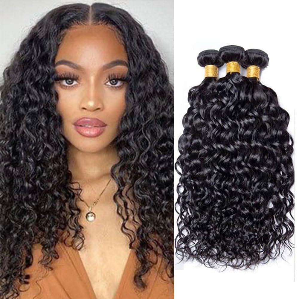 12 Inch Water Wave Bundles Human Hair for Stunning Styles