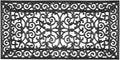 A1HC Natural Rubber Doormat for Heavy Duty Indoor Outdoor Use
