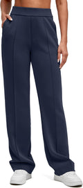 Smoofit Modal Soft Straight Leg Sweatpants for Women - Cozy High Waist