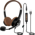 Arama USB Headset with Microphone Noise Cancelling - Clear Calls