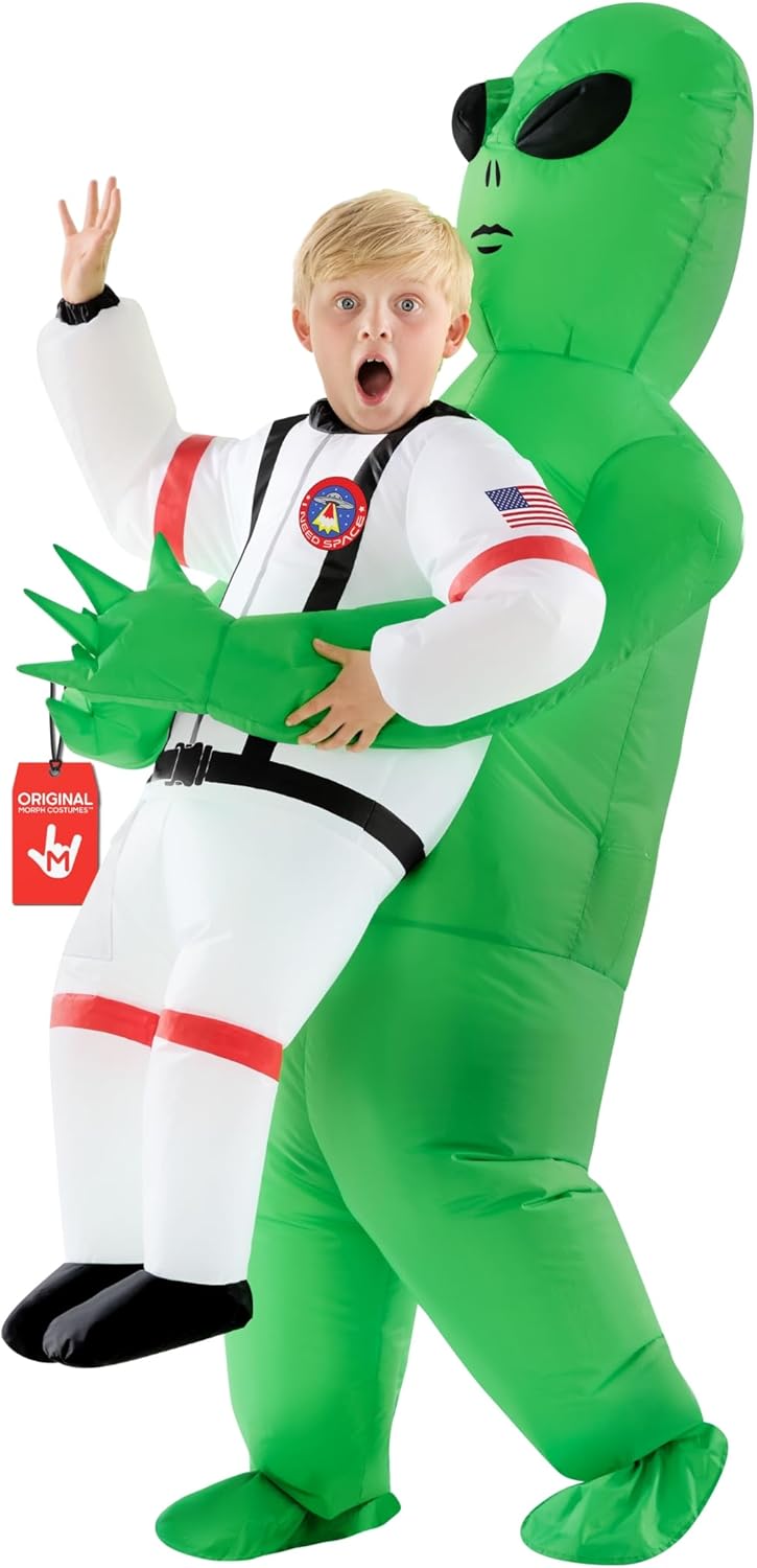Morph Kids Inflatable Alien Costume for Unforgettable Fun