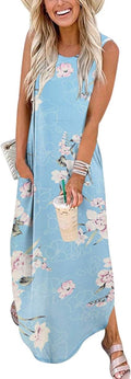 ANRABESS Women Summer Maxi Dress Beach Sundress - Comfortable Fit