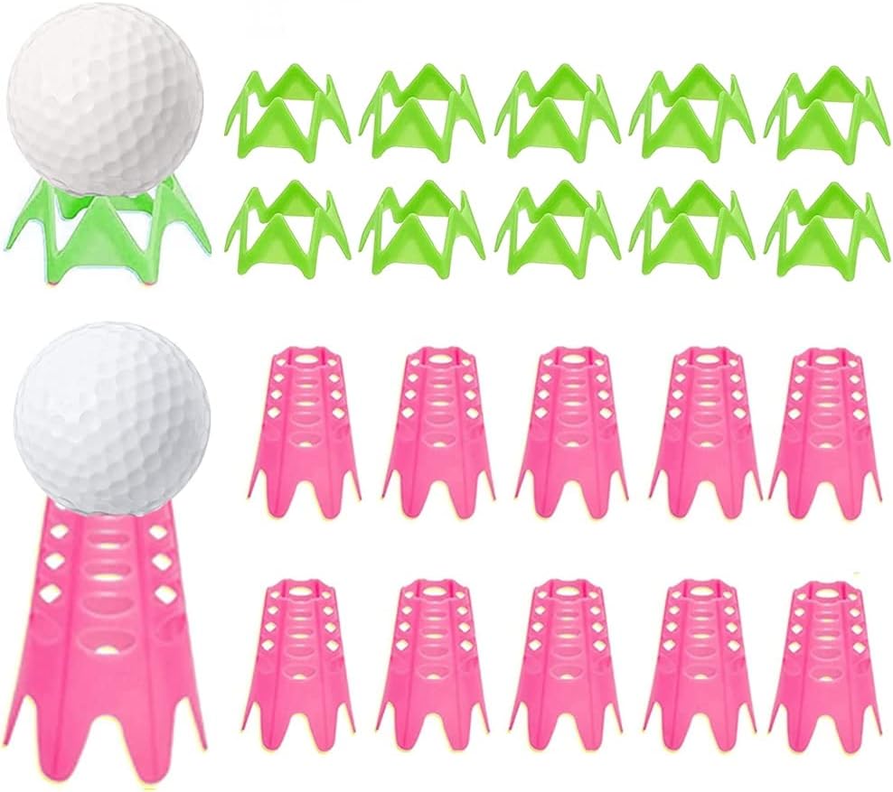 Simulate Real Golf Anywhere with 20Pcs Tees Set