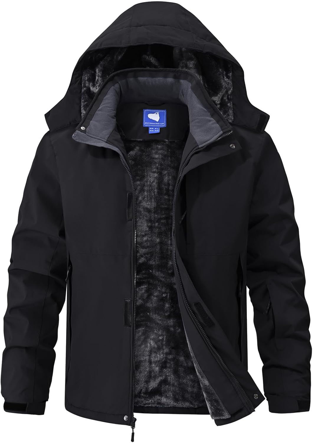 Mens Skiing Jackets Waterproof Insulated Heavy Parka Coats