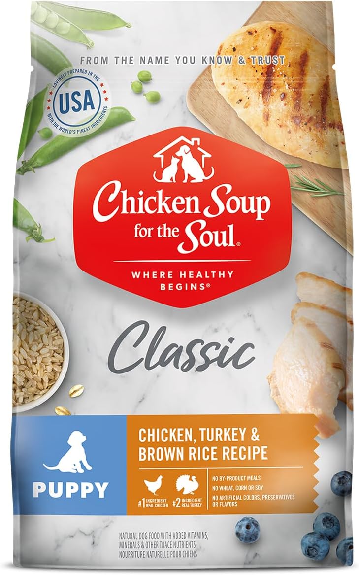 Chicken Soup for The Soul Premium Dry Puppy Food for Healthy Growth