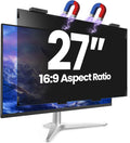 Magnetic 27 Inch Privacy Screen for Monitor 16:9 - Fast Magnetic Mount