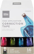 Side-Application Correction Tape 1 Line x 392in Pack Of 16 - Precise