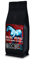 Blue Horse 100% Kona Coffee - Premium Hawaiian Medium Roast Blend