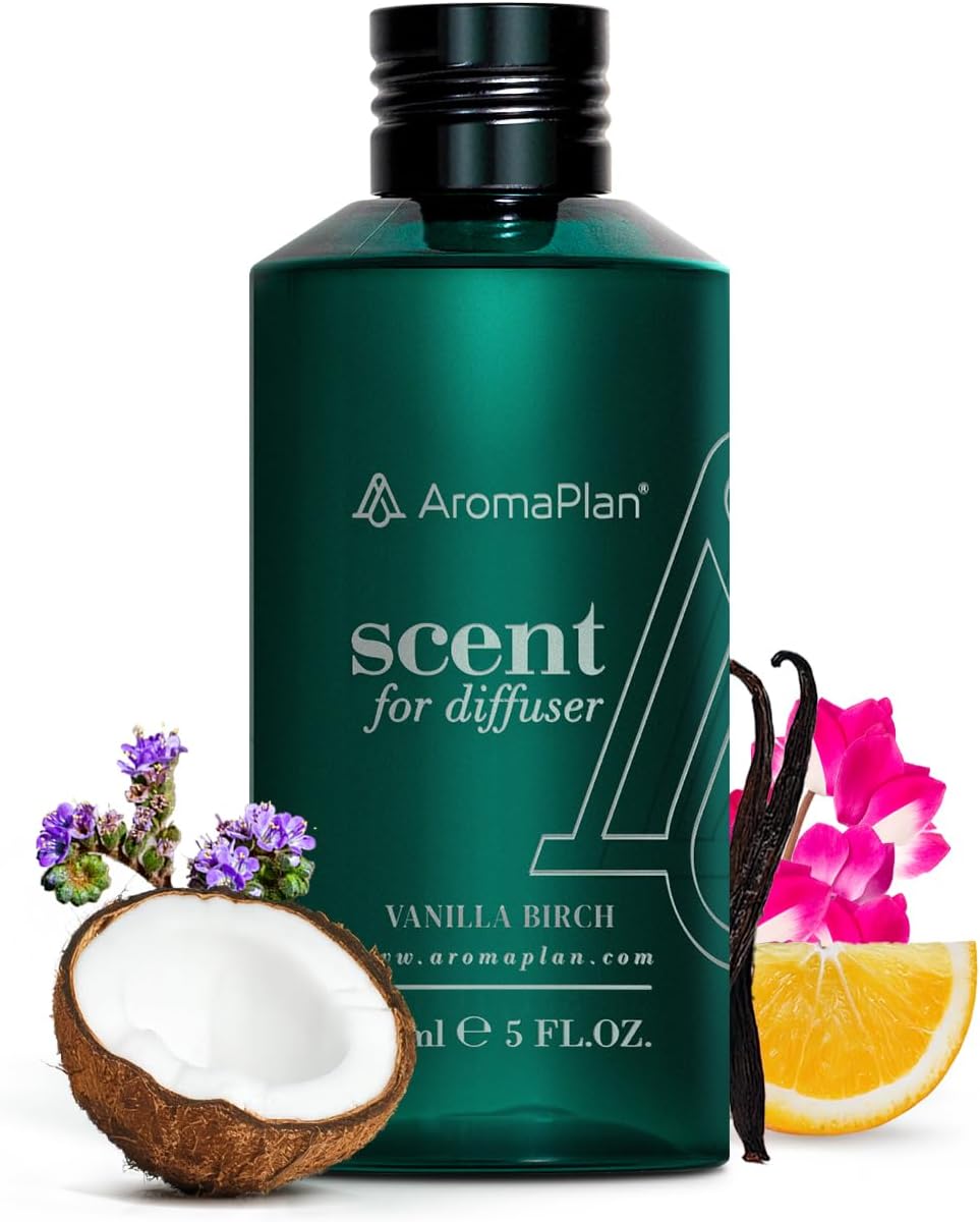 AromaPlan Hotel Scents Vanilla Birch 5 Fl Oz for Aromatherapy