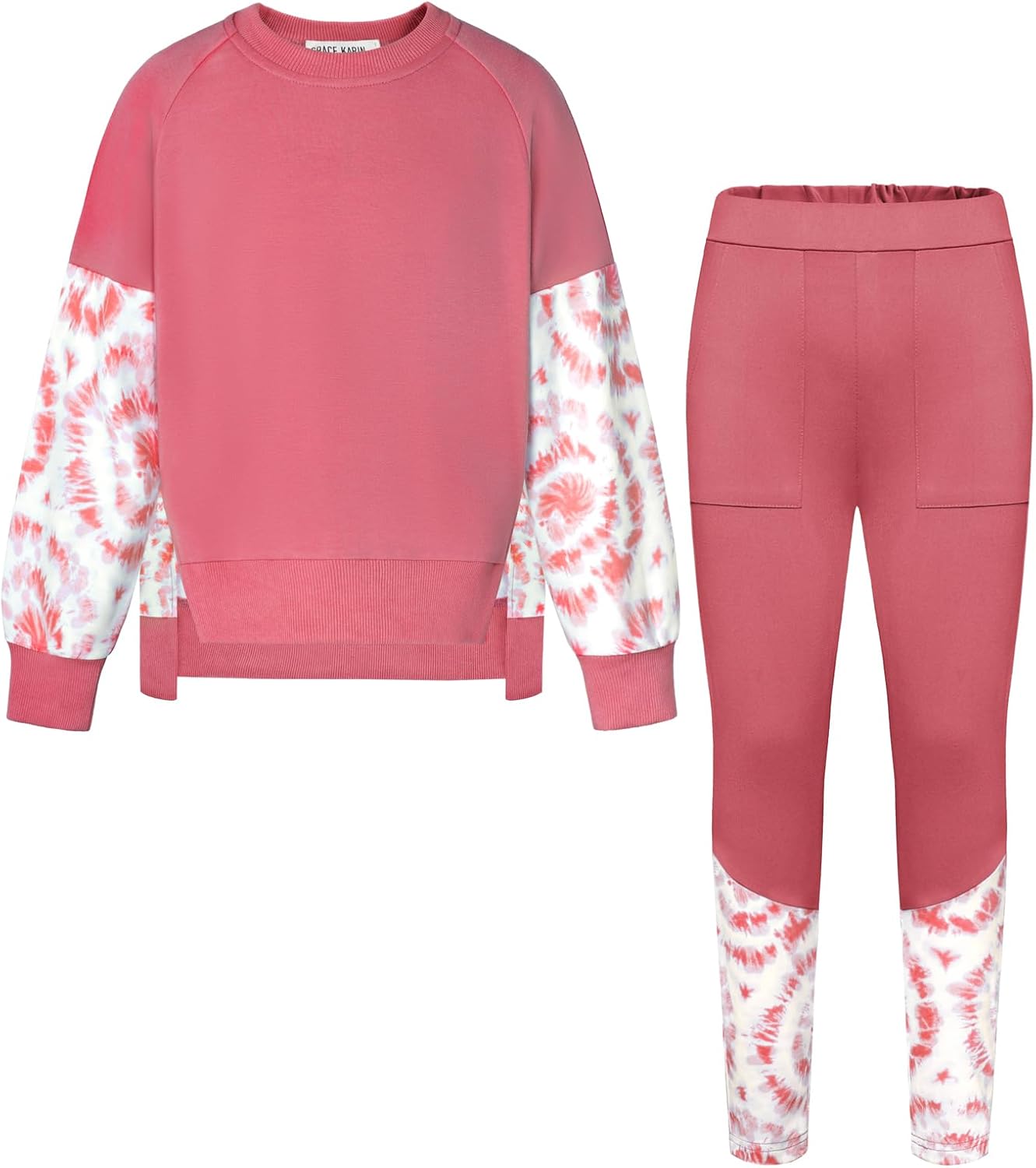 Stylish Girls Sweatshirt and Pants Set for Fashionable Teens