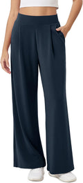 Modal Soft Wide Leg Pants High Waist - Relaxed Casual Comfort ODODOS