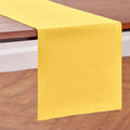 Solino Home Linen Table Runner 14 x 60 in - Marigold Yellow