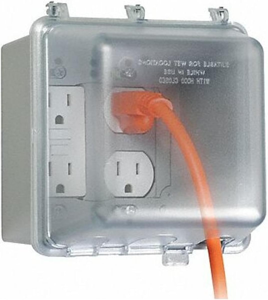 TayMac 4.75-in Deep Outdoor Box with Weatherproof Outlet Cover