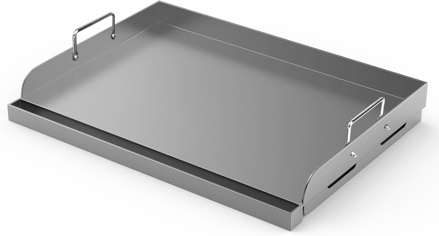 Universal Fry Griddle Flat Top Plate for Gas Grill Cooking