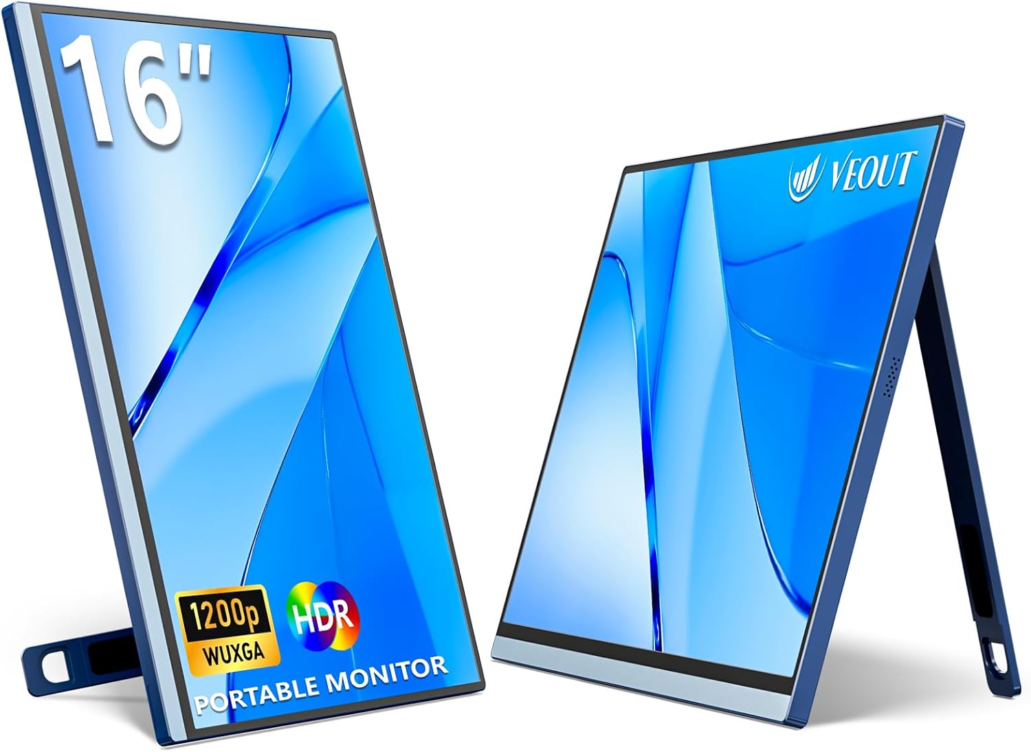 Veout 16 FHD Portable Monitor: Crisp Clarity on the Go!