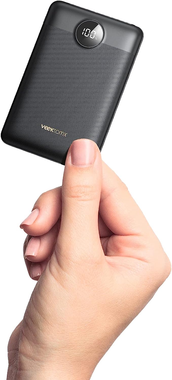 Ultra-Fast Charging VEEKTOMX 10000mAh Power Bank