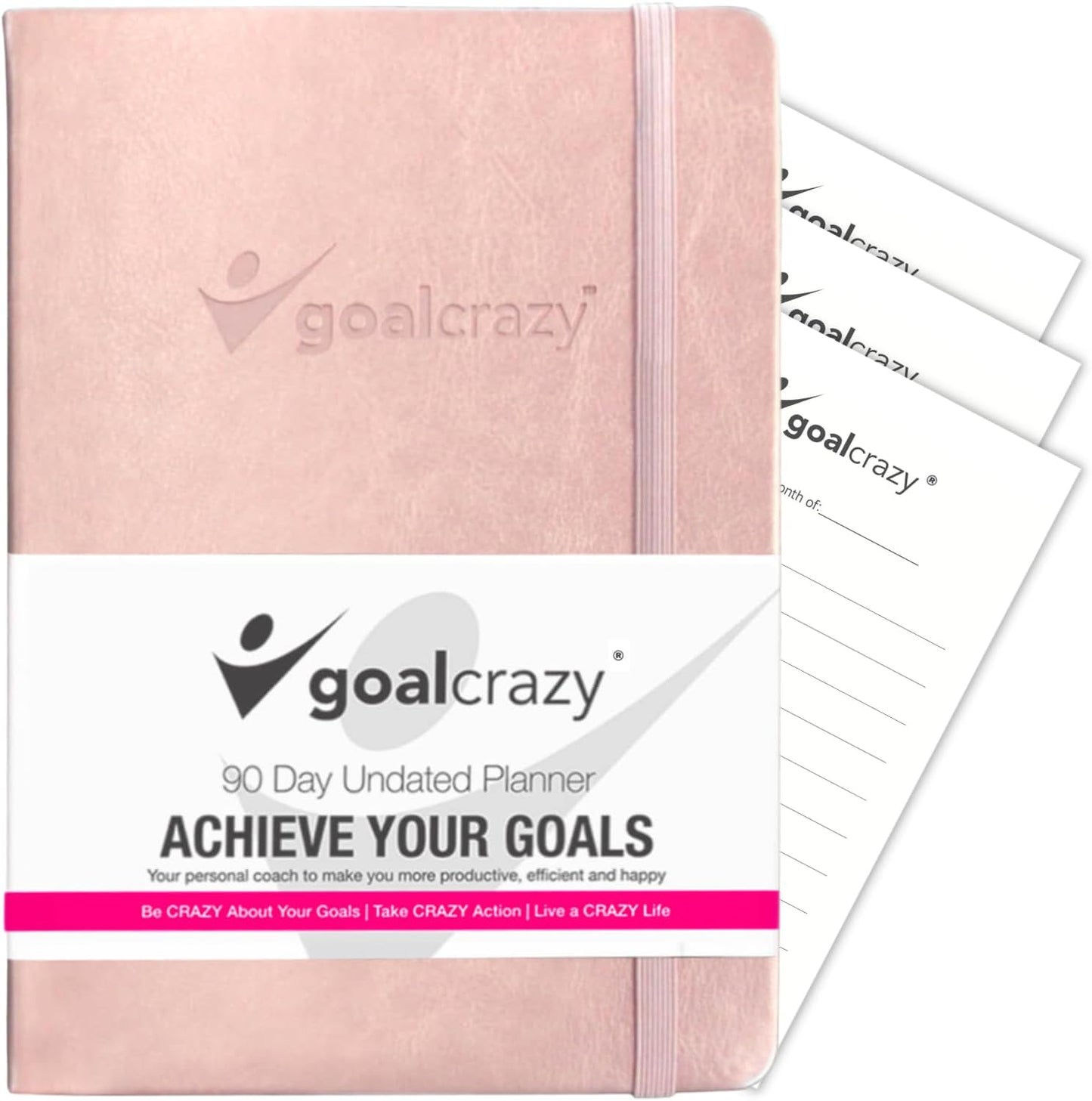 Undated Planner for 90 Days of Guided Productivity & Goals