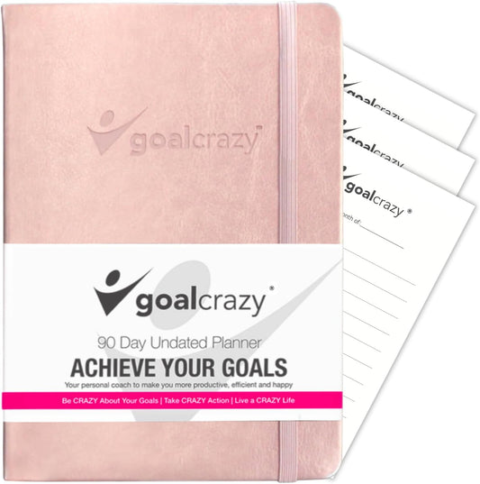 Undated Planner for 90 Days of Guided Productivity & Goals