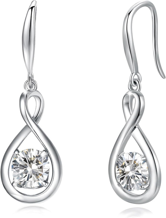 Dangle Drop Earrings in 925 Sterling Silver for Women Gifts