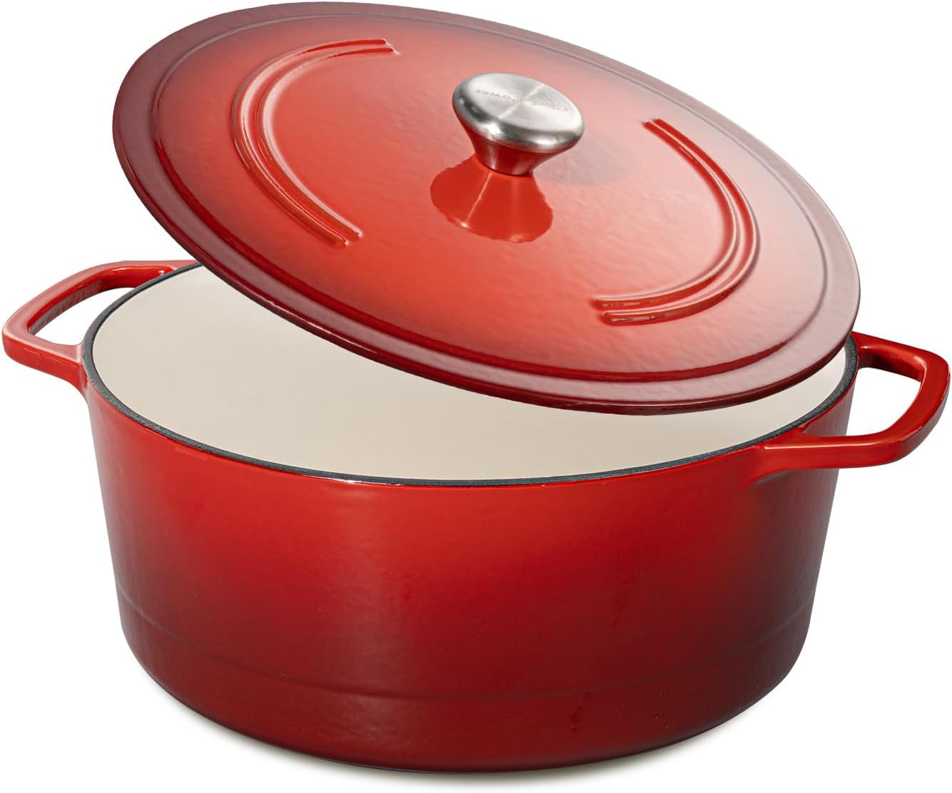 Chef Power 6QT Enameled Cast Iron Dutch Oven for All Cooking