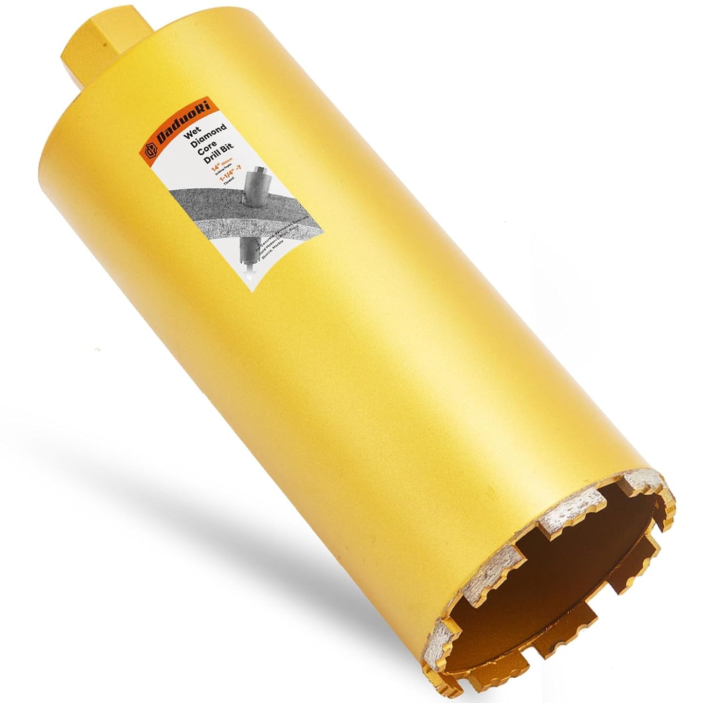 7 Inch Concrete Core Drill Bit for Deep Drilling in Tough Materials