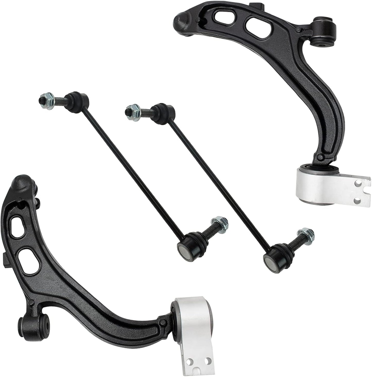 TRQ Front Suspension Kit Control Arm Ball Joint Sway Bar Link