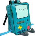 BeeMore Cartoon Robot Travel Laptop Cute Backpack Blue - Fits 15.6in