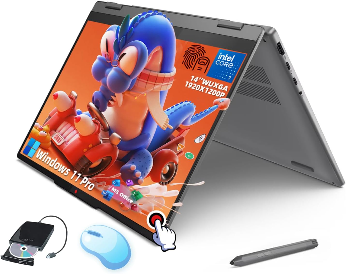 Lenovo IdeaPad 5i 2-in-1 Laptop with Touchscreen and Core 7