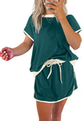 Ecosunny 2 Piece Sets for Women Casual Tracksuit Skort Set - Cozy