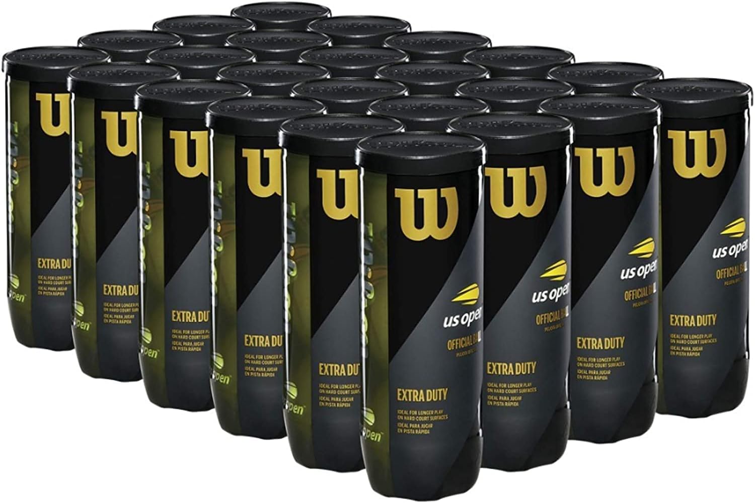 WILSON US Open Extra Duty Tennis Balls for Superior Performance