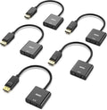 BENFEI DisplayPort to VGA Adapter 5 Pack for High Definition Use