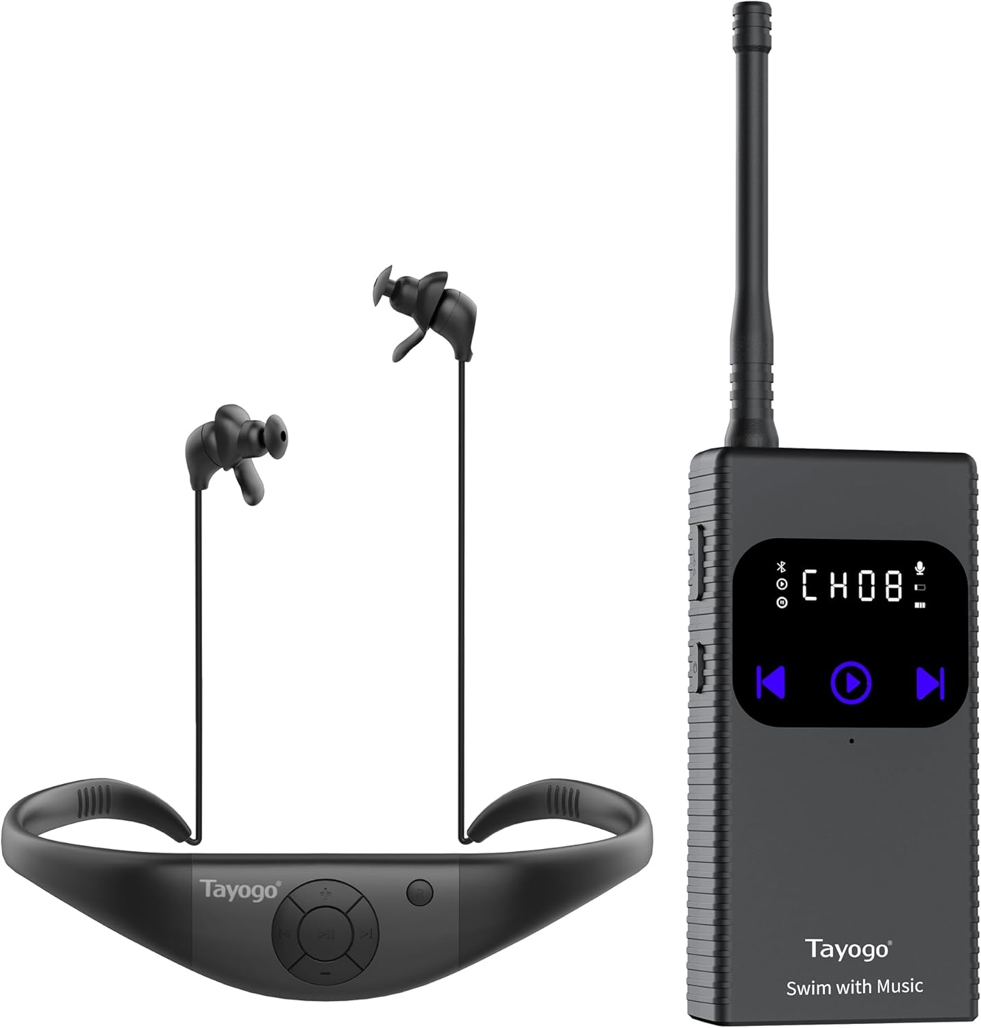 Tayogo Waterproof Swimming Headphones for Seamless Streaming