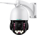 4K 36X Zoom PTZ Camera Outdoor - 8MP Dual-Band WiFi