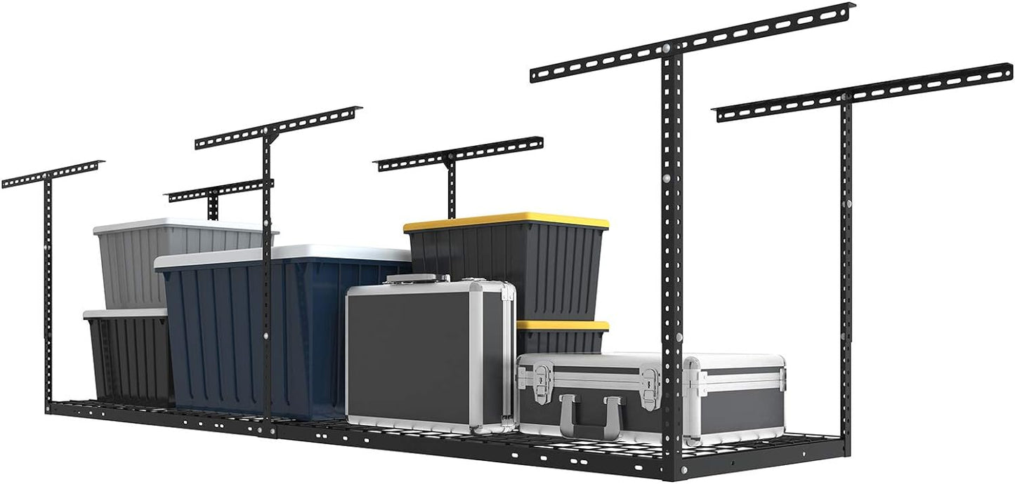 FLEXIMOUNTS 2x8 Garage Storage Rack for Heavy Duty Organization