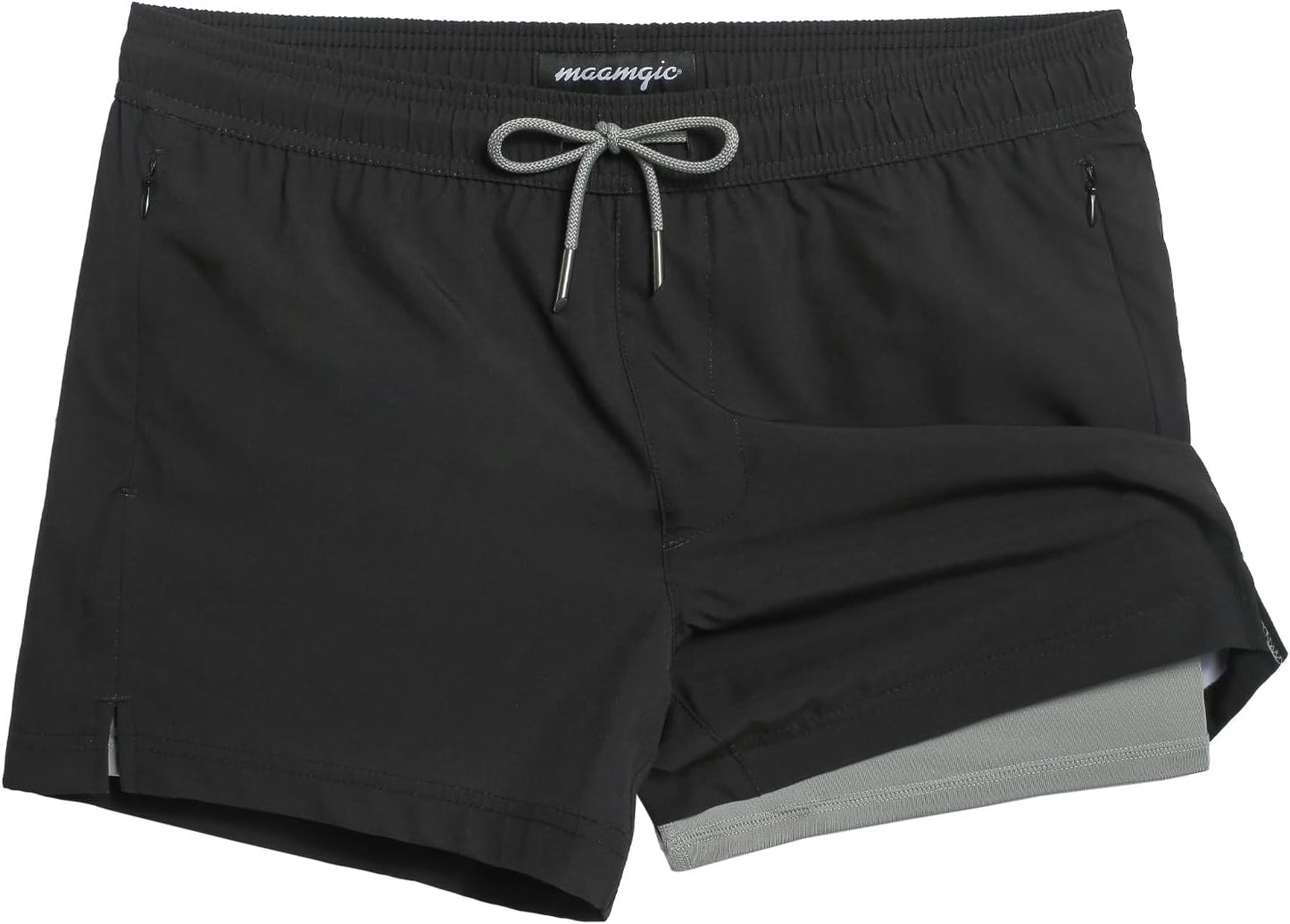 Mens Swim Trunks with Compression Liner for Ultimate Comfort