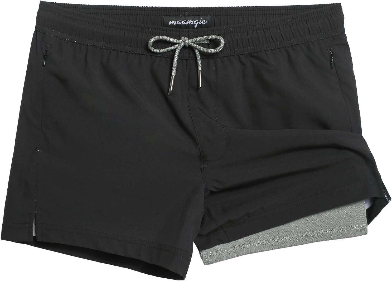 Mens Swim Trunks with Compression Liner for Ultimate Comfort