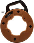 Southwire 1/8 in 240 ft Steel Fish Tape - Durable Flat Steel Tape