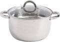 Oster Sangerfield 6-Quart Stainless Steel Dutch Oven Casserole