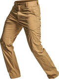 CQR Men's Quick Dry Tactical Pants - Lightweight Stretch (Style FVGT)