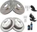 Front and Rear Brake Pad & Rotor Kit for 2003-11 Crown Victoria