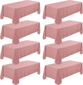 Dusty Rose Tablecloths 60 x 102 Inch for Elegant Events