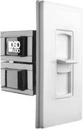 OSD 100W Sleek Modern Wall Volume Control Slider White - Minimal