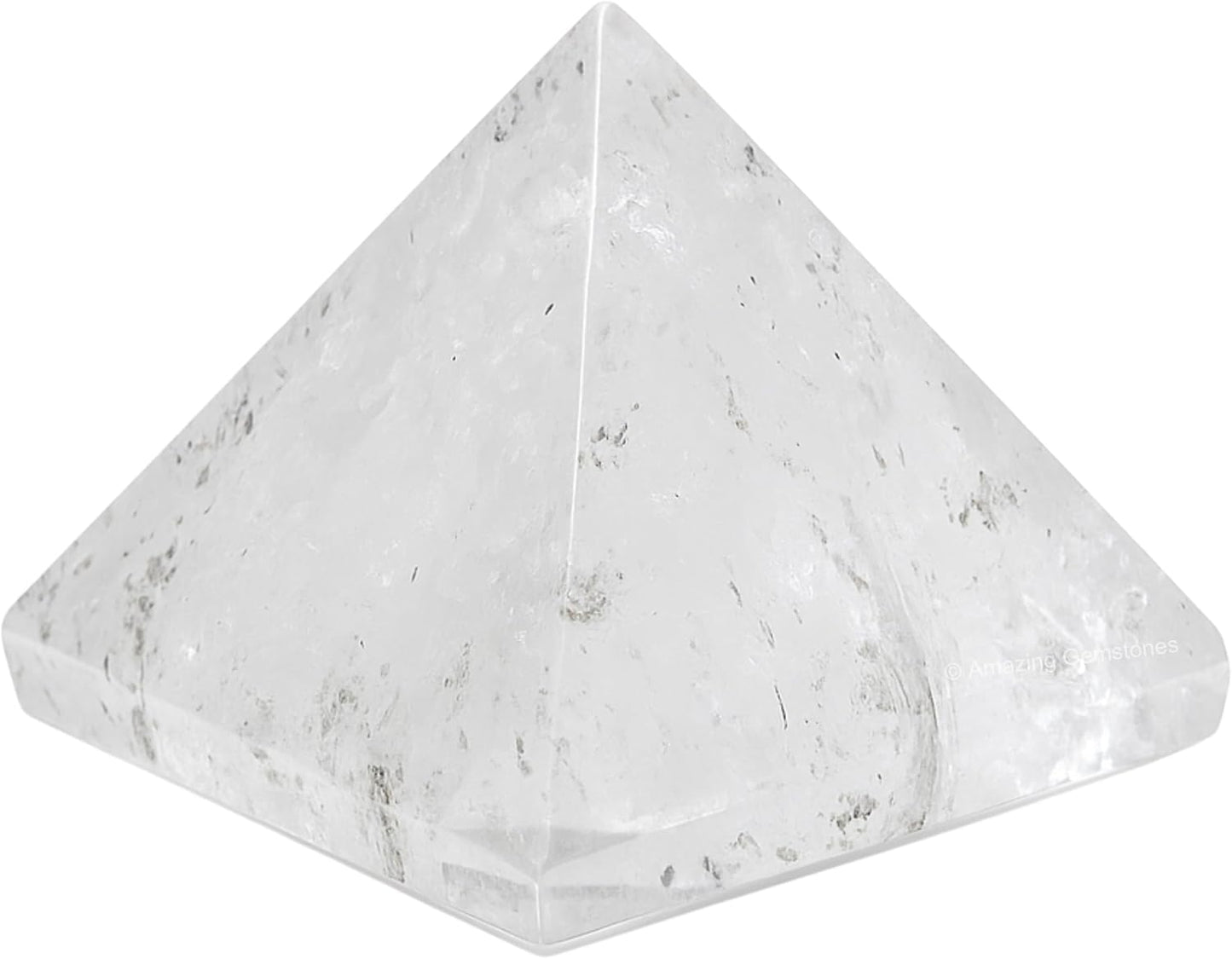 Clear Quartz Pyramid Crystal Healing Stones for Meditation